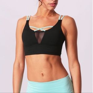 Popflex Size 8 Sports Bra Criss Cross Crop